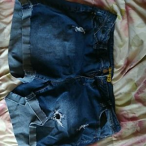 Jean shorts